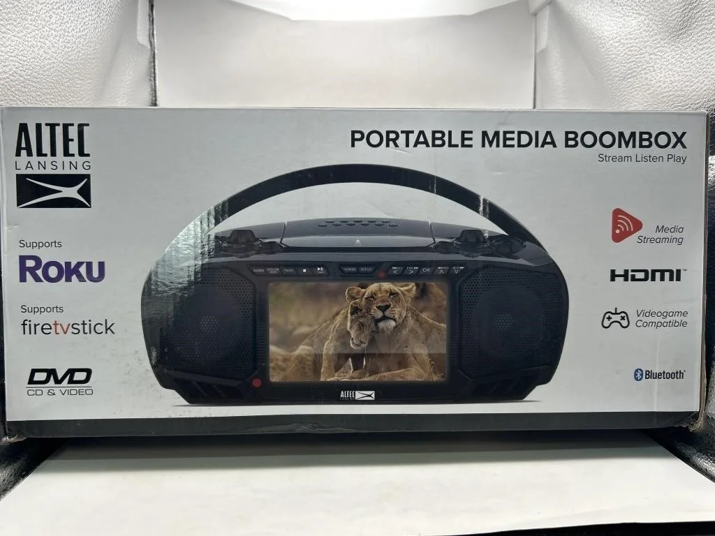 Lot # : 36 - Altec Portable Media Boombox