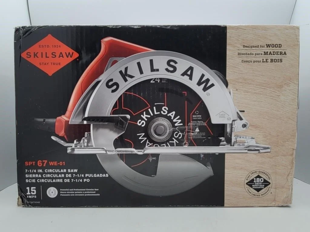 Skilsaw Circular Saw 15 amp 7-1/4"